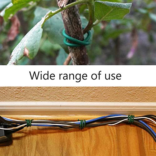 UPKOCH 1 Roll Plant Ties Garden Wire Twist Tie Flexible Plant Supports Ties Reusable Garden Twine Wrap Rope for Supporting Tomato Cages Protect Stems Trunks 3. 5mm*20m