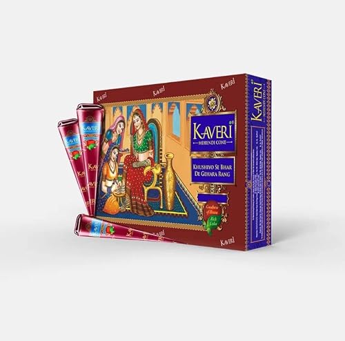 Vishstore 12 Pack 100% Natural Ready To Use Henna Paste Cones For Hair Color Dye #TOP1