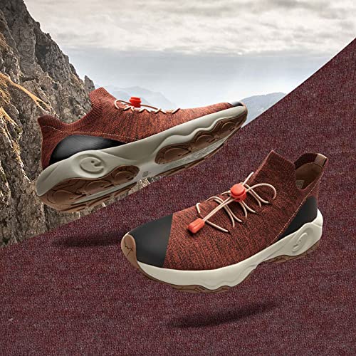 UIN Men's Walking Travel Shoes Slip On Outdoor Non-Slip Lightweight Comfort Hiking Sneaker Cazorla2