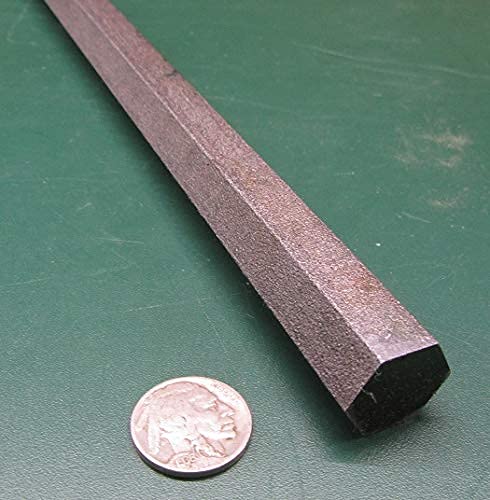 4140 Alloy Steel Hex Rod .750" Diameter x 3 Foot Length 1 Piece