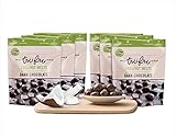 Tru Fru Dark Chocolate Dipped Freeze-Dried Coconut Melts (4.2 oz), 6-Pack Case