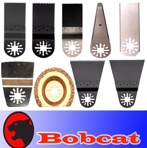 9 Set BIM Nail Eater / Wood Saw Oscillating Multi Tool Saw Blade