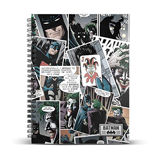 Joker Comic-Cuaderno Papel Cuadriculado DIN A4