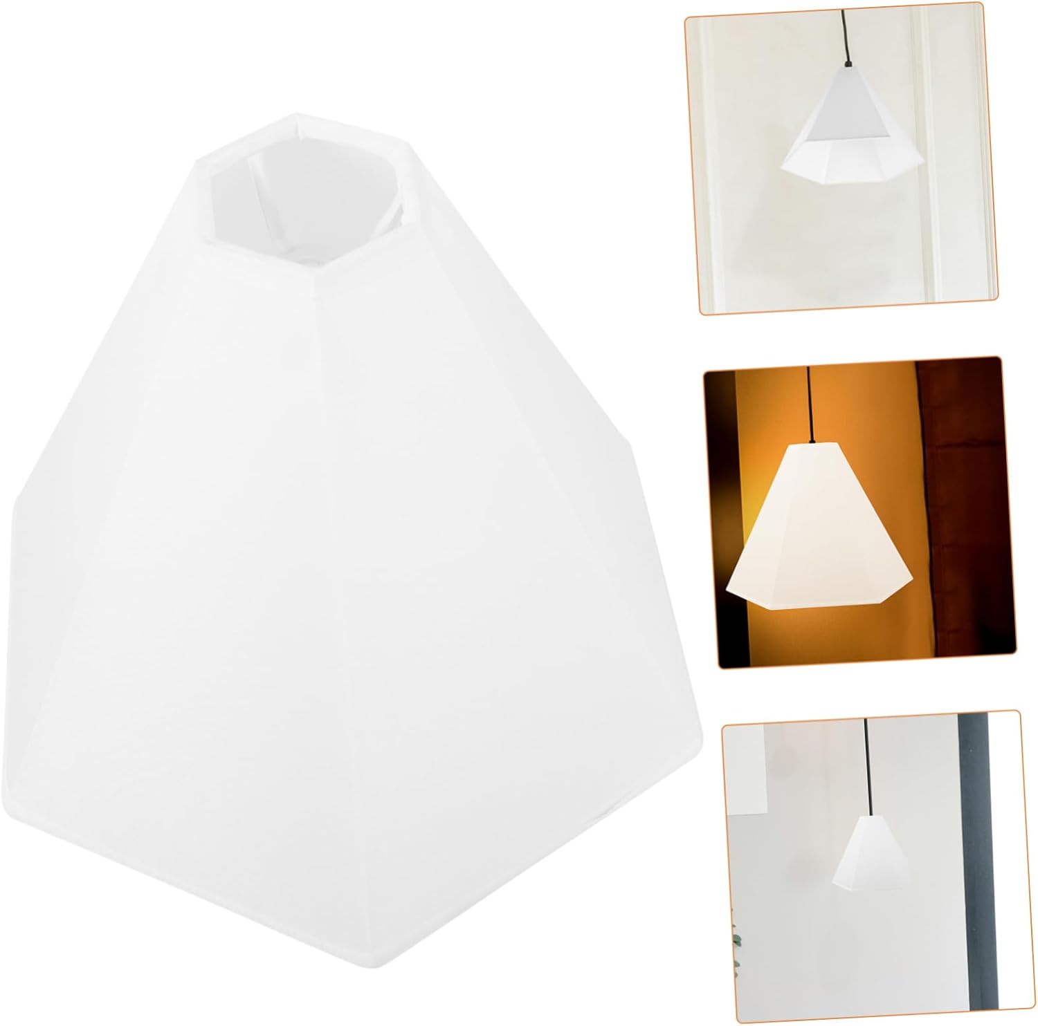 Woven Lampshade Replacement Fabric Lampshade for Chandelier Home Decor Easy Install Small Lamp Shades