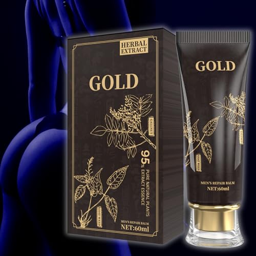 Med3000 Gold ED Cream for Men - Erectile Dysfunction Supplements Cream to Get Hard Fast Acting, 1.75...