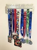 Runner's Goal Marathon Medal Holders For Runners by Race Medals Display Rack For Runner Triathlon...