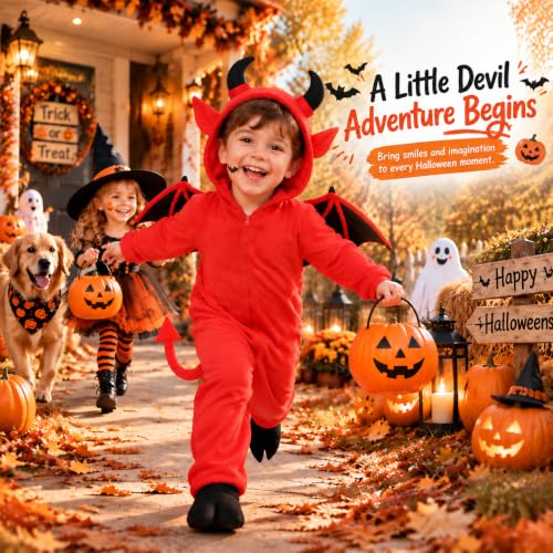 Costume démon d'halloween
