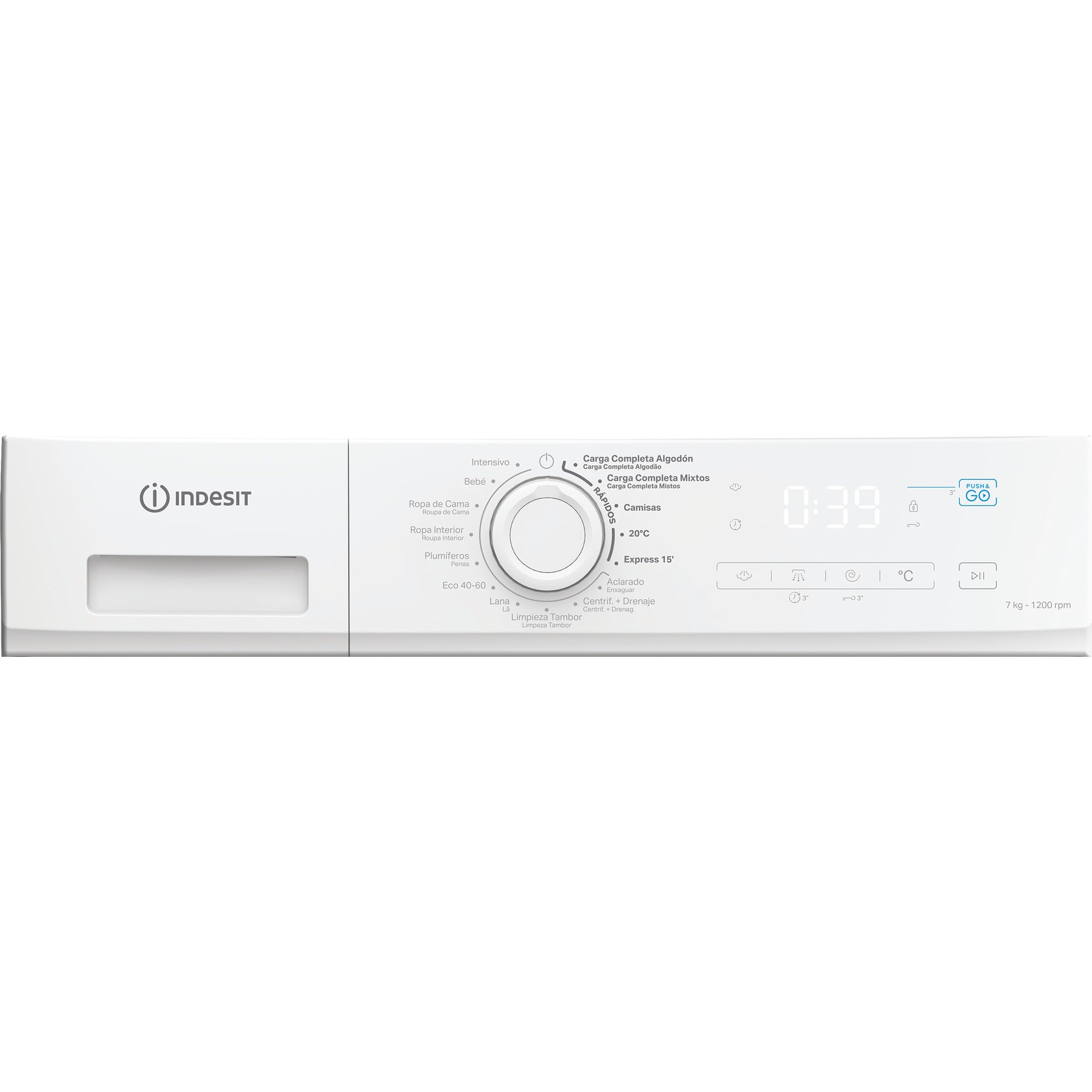 INDESIT - Lavadora IMA 752 MY TIME SPT