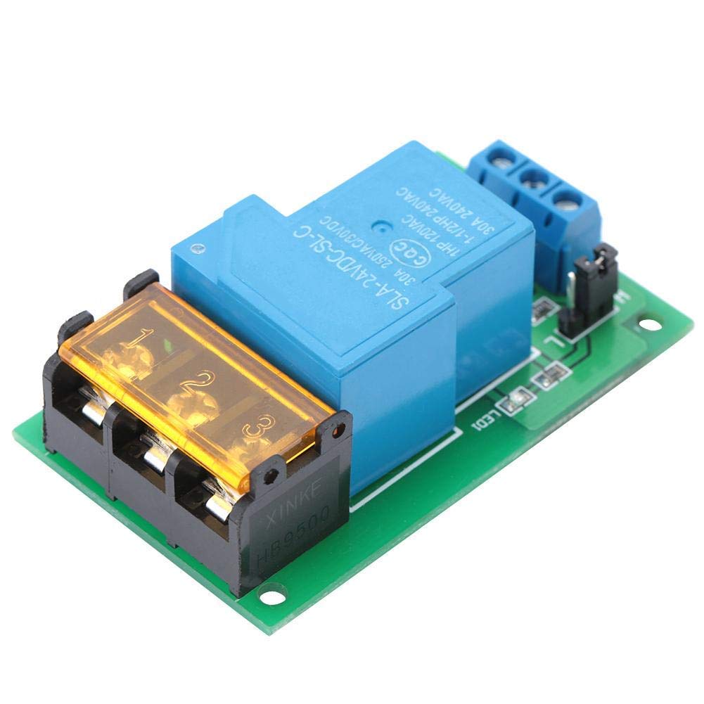 Relay Module 1 Channel Relay Power Switch Module with Optocoupler One Way Trigger Relay Expansion Board 30A YYG-2