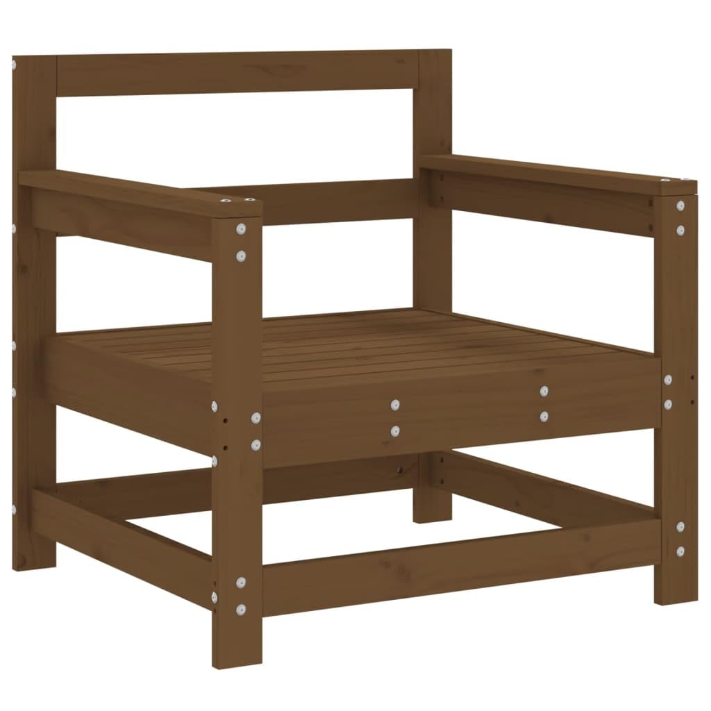 vidaXL Chaises de Jardin 2 pcs, Sièges avec Accoudoir, Fauteuils avec Dossier, Meuble de Terrasse Patio Extérieur, Bois Massif de Pin vidaXL Chaises de Jardin 2 pcs, Sièges avec Accoudoir, Fauteuils avec Dossier, Meuble de Terrasse Patio Extérieur, Bois Massif de Pin