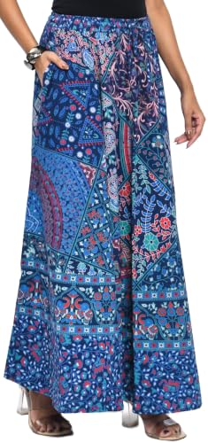 Image of Premium Cotton Skirt for Women with Pocket, Free Size