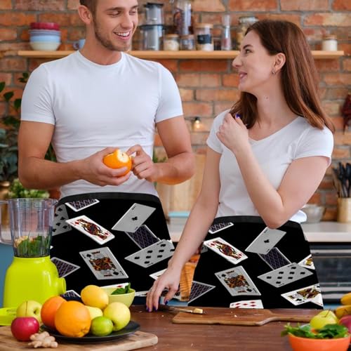 Tabliers courts de chef multicolores avec poches pour restaurant et bar - 6
