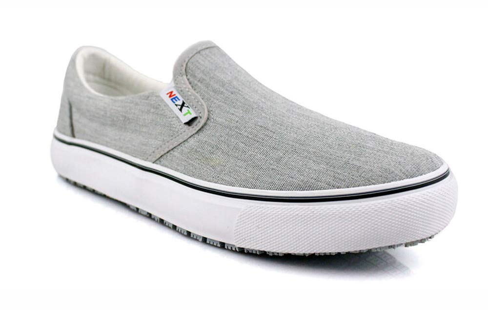 Laforst Next Gen Footwear Women's Sandy 3319 Slip Resistant Sneaker, Granite, 12