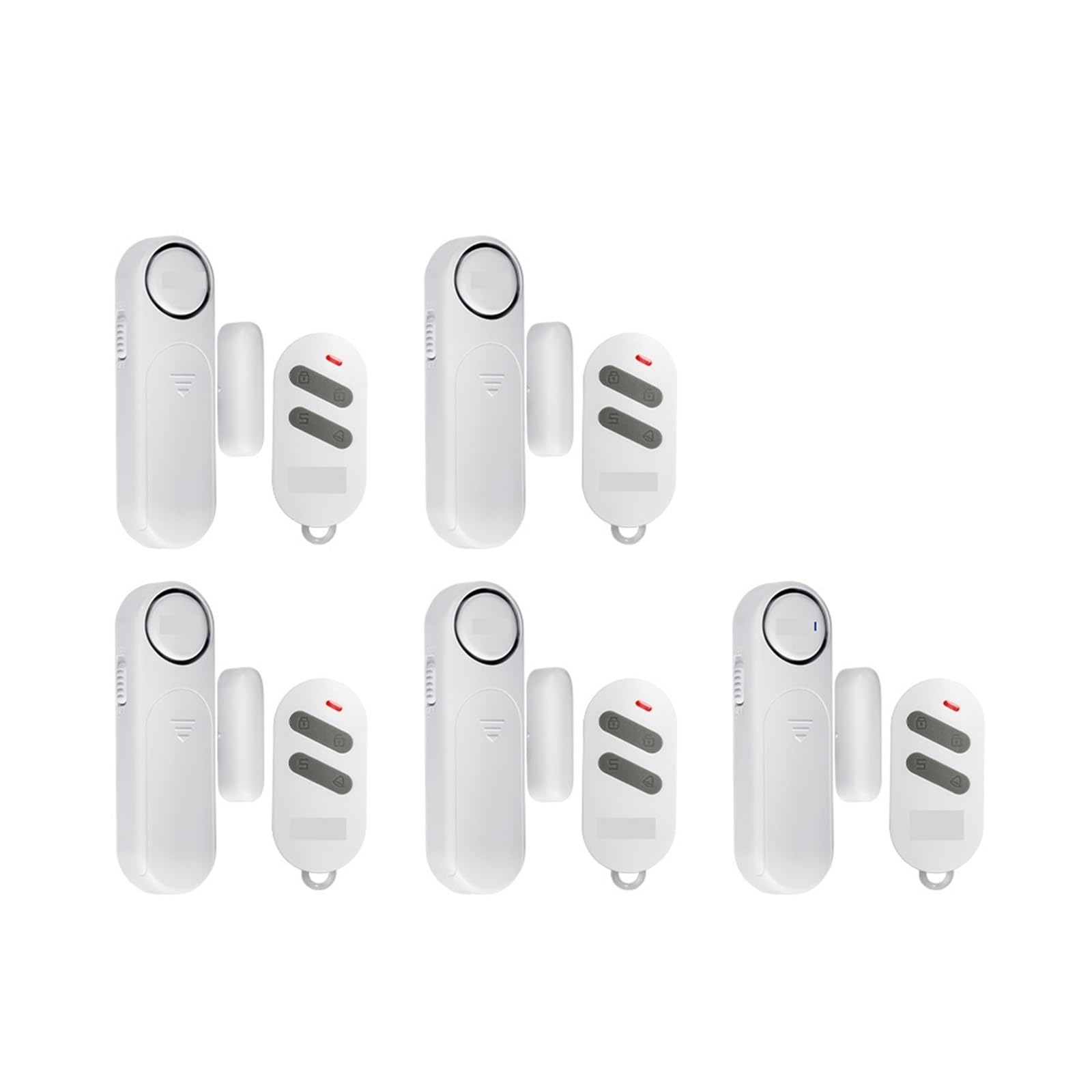 Sistema de alarma Alarma inalámbrica con Sensor magnético for puerta y ventana, 120dB, antirrobo, 300 pies, detectores de Control remoto, sistema de alarma de seguridad for el hogar Tasa cero de falso