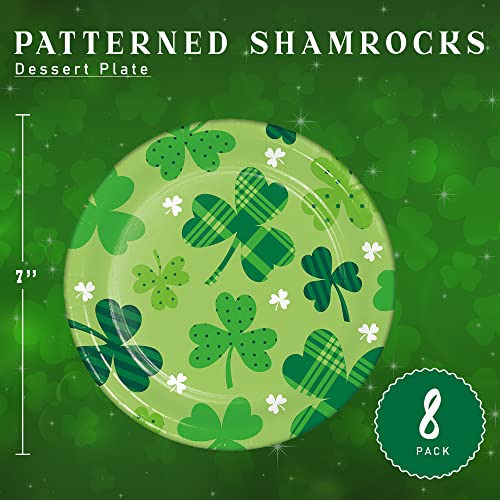 Kit vaisselle St Patrick jetable pour éviter la corvée de nettoyage - 4