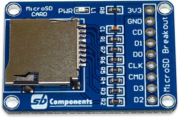 MicroSD Card Breakout Board SD Card Reader Module TF Card Expansion Board