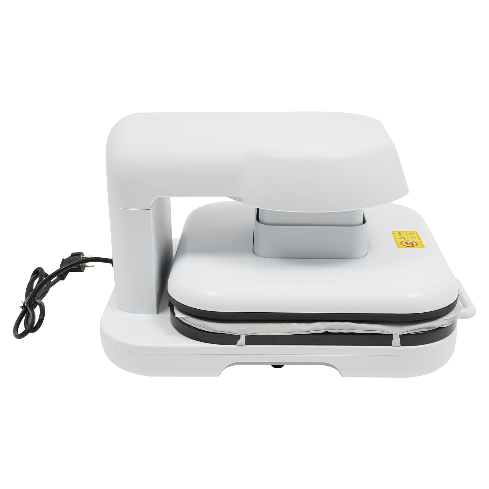 Prensa de transferencia de 1600 W, 0 – 200 ℃, prensa térmica automática para HTV, sublimación 0 – 999s, prensa de calor automática con 4 espacios de almacenamiento y placa de calentamiento