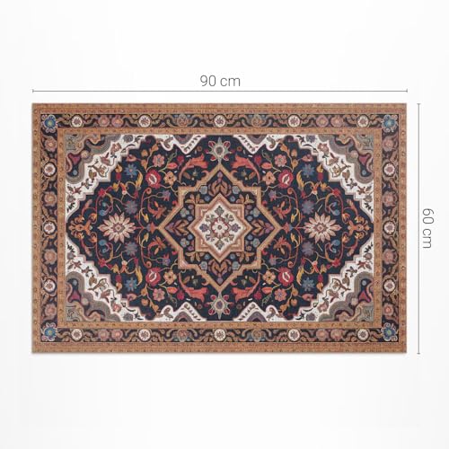 Tapis en vinyle pour balcon et terrasse au design rectangle de jardin