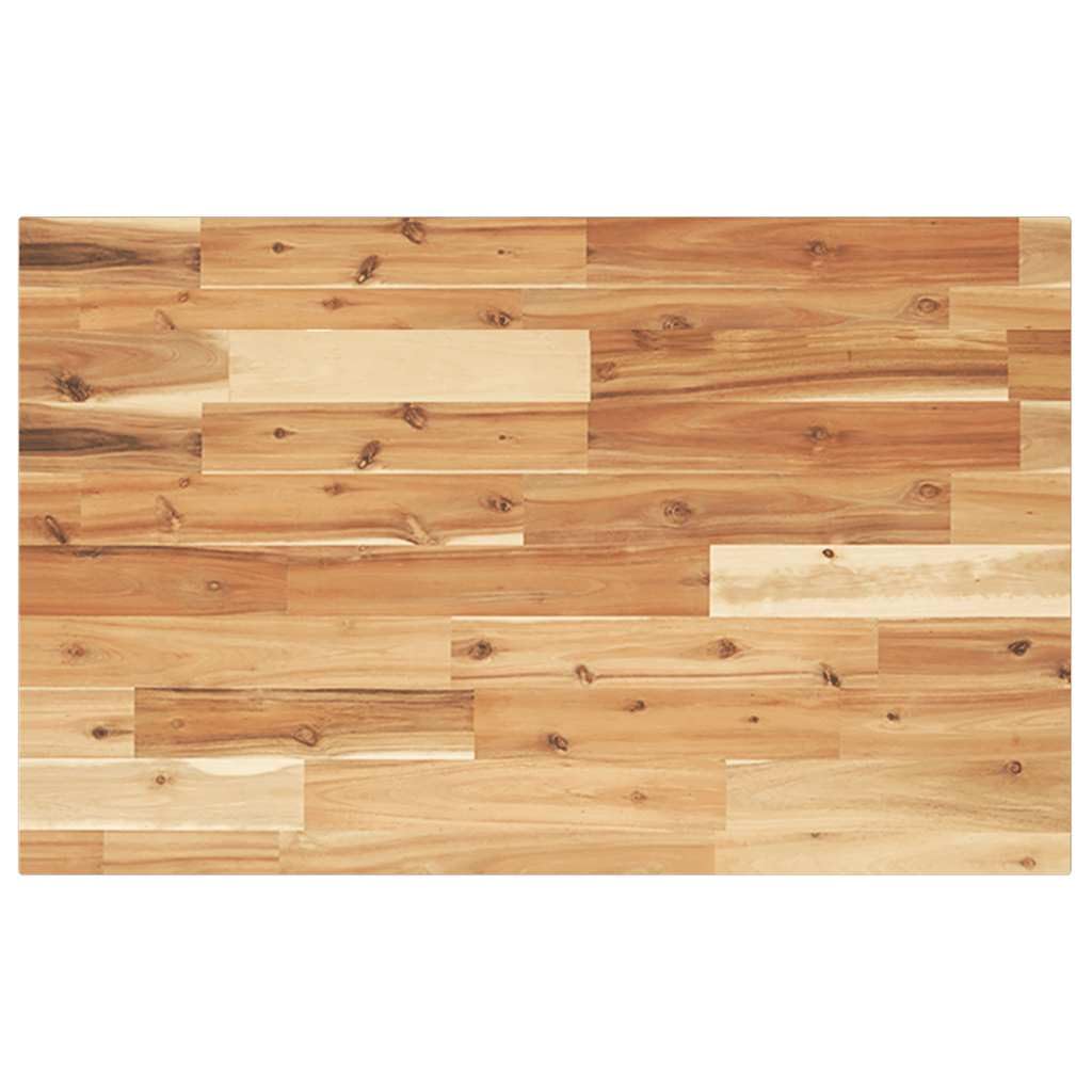 Estantería para lavabo de pared de acero y madera de acacia maciza, estante flotante para baño como estante para lavabo, ahorro de espacio, almacenamiento para cremas y toallas, resistente