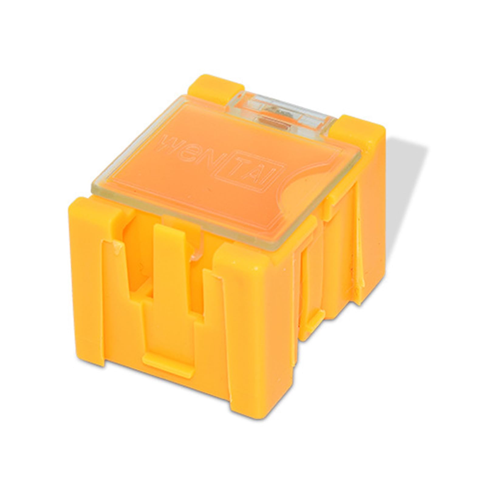 FROMCEO Stackable Compartment Box Electronic Components Box Ideal for Storing Rings Resistors Nut Bolts and Storage Container
