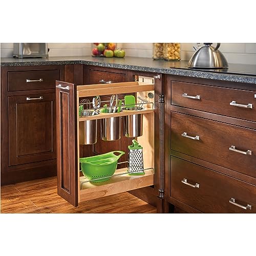 Image of Rev-A-Shelf Pullout Organizer w /Soft-Close, Min Cabinet Opening 8.5 inch W