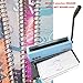 Manual Binding Machine Spiral Coil Binder, Spiral Binding Machine, Mefape Coil Binding Machine, Punching Max to 12 Sheets/Binding Max to 120 Sheets (TD-132)