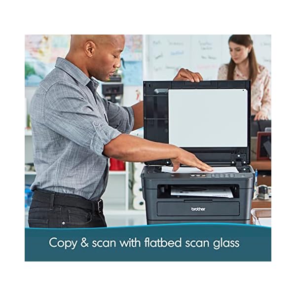 Brother Compact Monochrome Laser Printer, HLL2395DW, Flatbed Copy & Scan, Wireless Printing, NFC, Includes 4 Month Refresh Subscription Trial and Amazon Dash Replenishment Ready,Black - Image 4