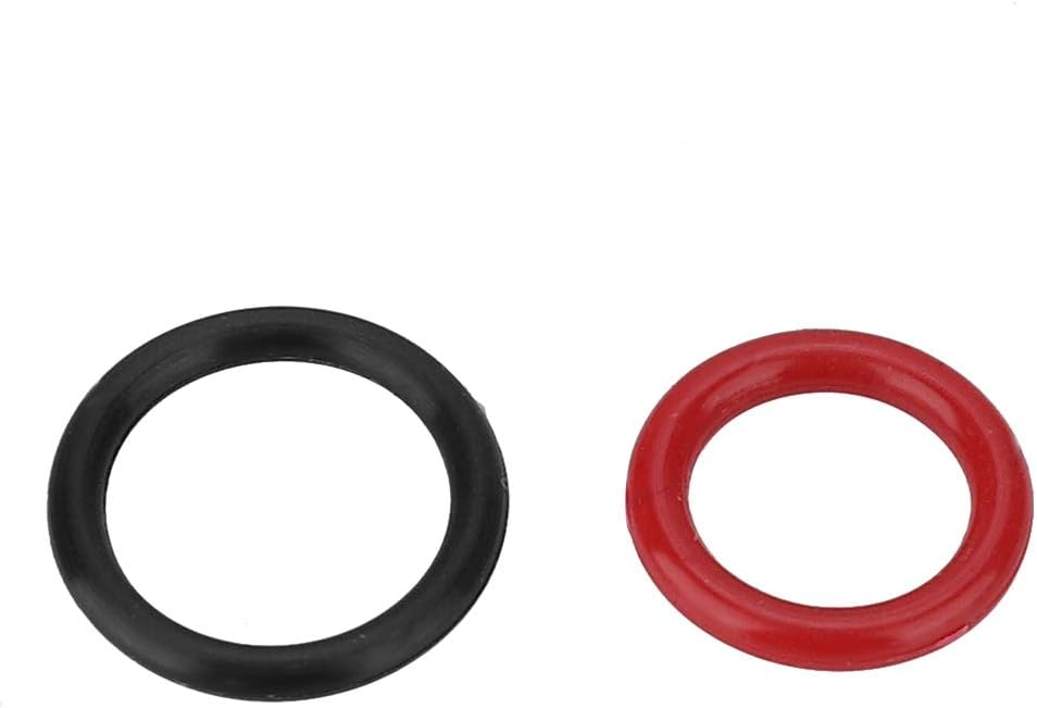 Power Steering Pump O-Ring 91345-RDA-A01, Rubber Material 2pcs Power Steering Pump Seal O-Ring Inlet&Outlet Seal Kit 91370-SV4-000