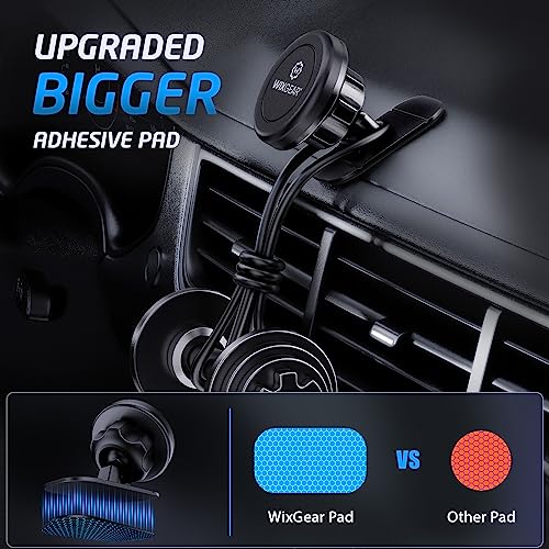 Wixgear MAGNETIC PHONE MOUNT 112 Magnetic Car Mount, Universal Stick thumb #6