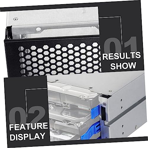 Rack de expansión para disco duro de aluminio multilayer miniatura 4