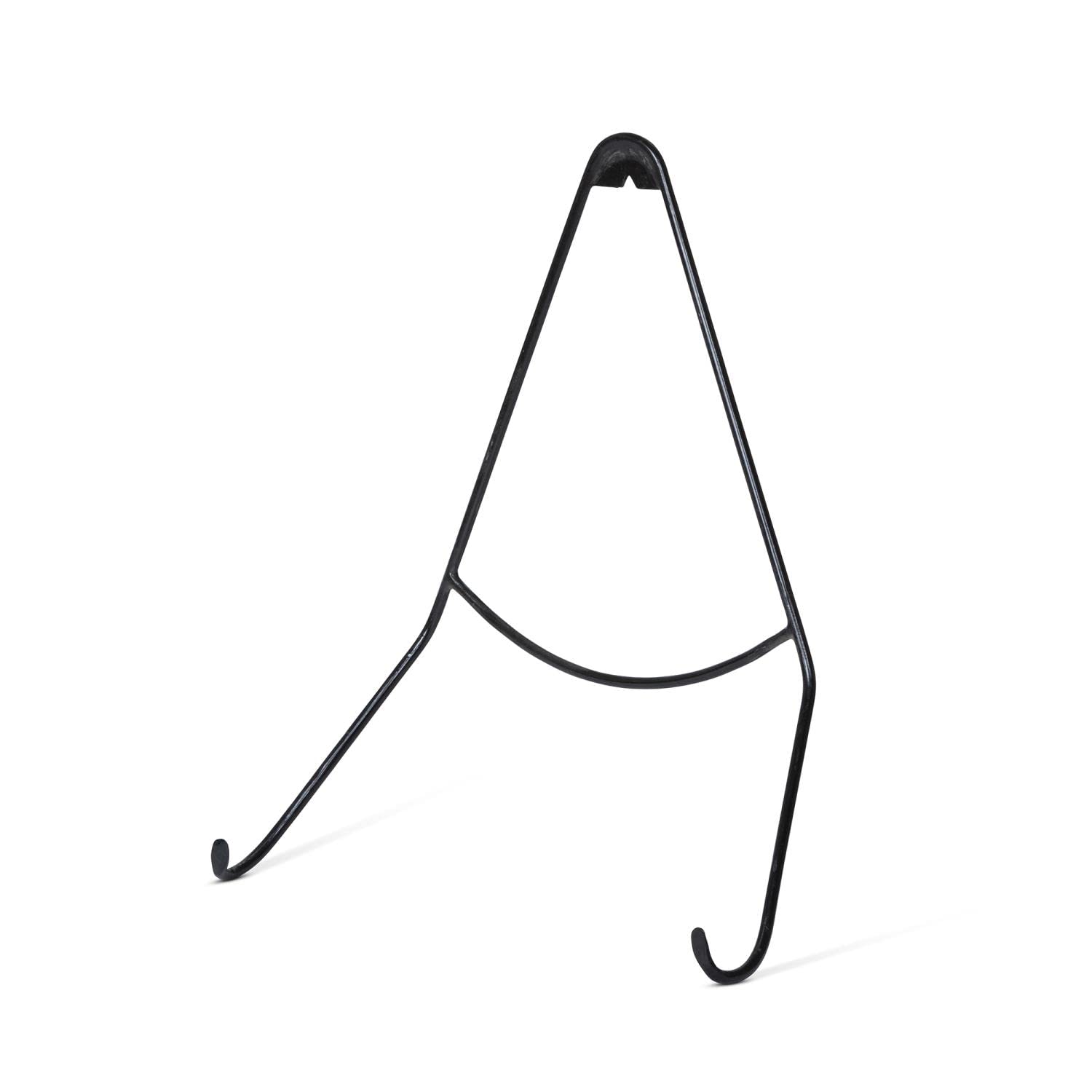 Park Hill Collection Large Hanging Plate Stand with Black Finish EHC30139