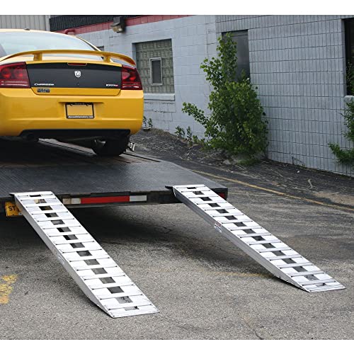 Rampas metálicas para carga de trailer 16 pies 5000 lb miniatura 2