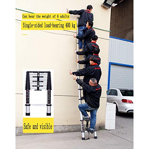 Escalera telescópica multiusos extensible de 2.0m para ingeniería 6