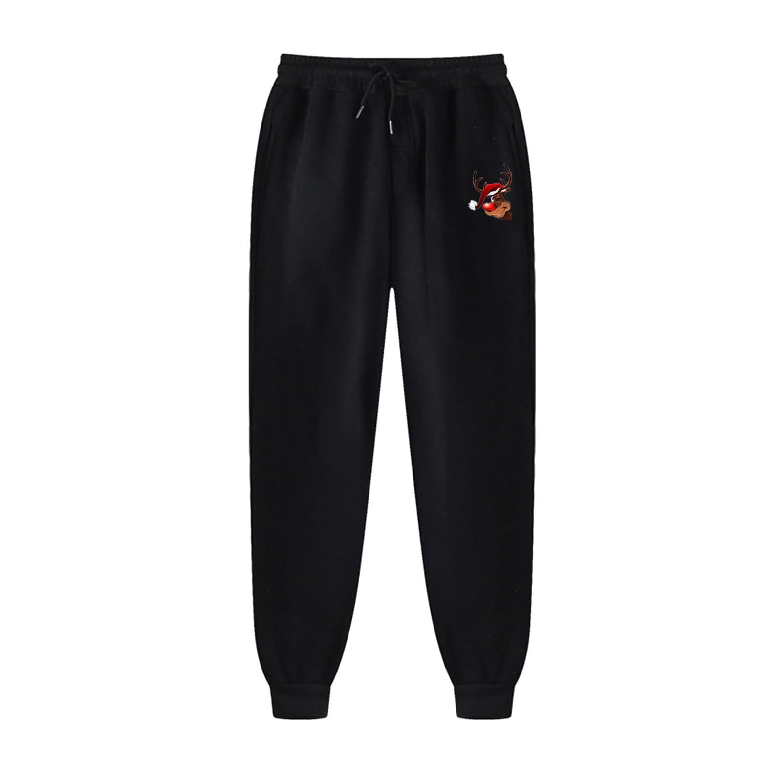 Weihnachts Jogginganzug Herren Damen Lustige Weihnachts 2-Teilig Ugly Reindeer Tracksuit Set Hoodie und Jogginghose Xmas Style Trainingsanzug Unisex Kapuzenpullover Sportanzug