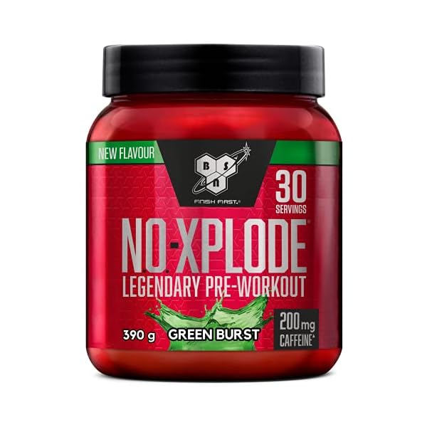 BSN N.O.Xplode Preworkout Powder, Food Supplement with Caffeine
