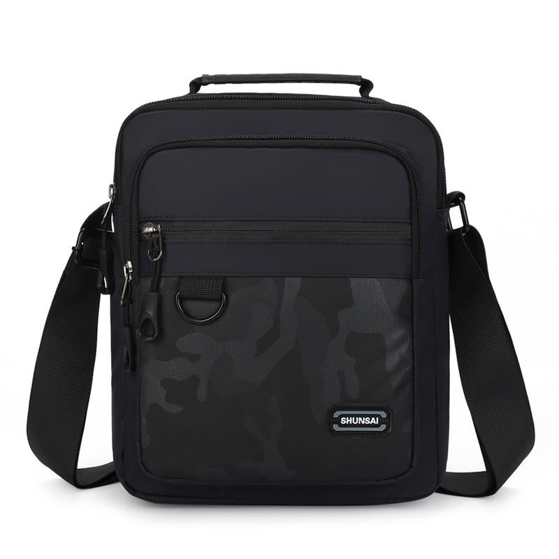 Petit sac à bandoulière homme avec longue sangle ajustable
