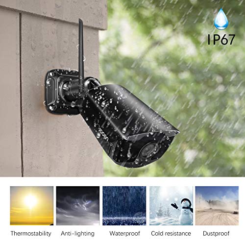 JOOAN 4 Channel DVR for Security Camera Motion Detection DVR Recorder with Monitor - Thumbnail 5
