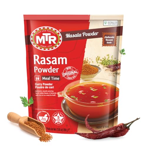 Image of MTR Rasam Powder | Traditional Masalas | Authentic Spiced South-Indian Soup | 200g