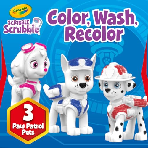 Crayola Scribble Scrubbie PAW Patrol Figurine Playset, Customizable PAW Patrol Toys & Gifts for Toddlers, Reusable Coloring Activity, Ages 3+ by Crayola - Image 5