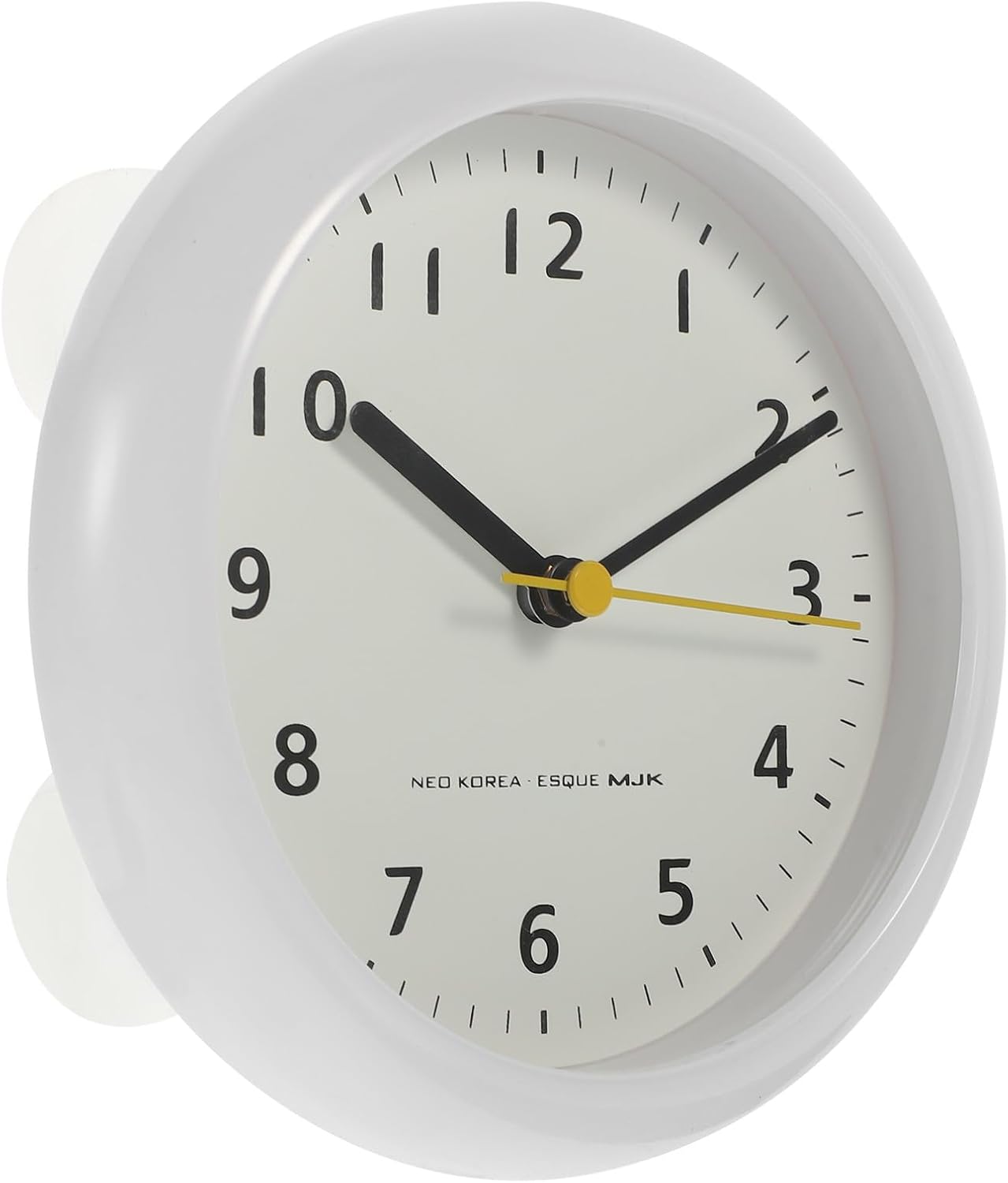 Xmas Desktop Alarm Clock, Creative round Silent Table Clock for Office
