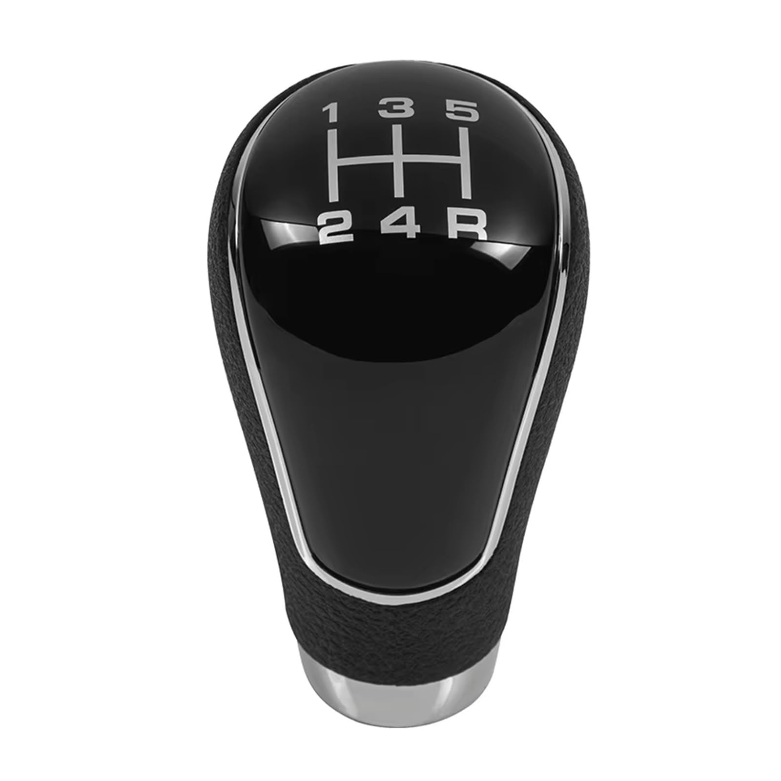 Hguvsjd 5 Speed Black Car Shift Gear Knob For Mazda 2/3/323/6/3 Bk 2004-2012 5/6 Speed Gear Shift Knob Lever Shifter Pen Black Silver Transmission Shifter Lever(5 Speed Black)