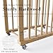 UNZERO Art Storage Rack, Art Canvas Storage, Canvas Boards Rack Art Storage with Handle & Caster Wheels for Drawing Board, Panel, Paper Pad for Art Studios, Artworks, Gallery