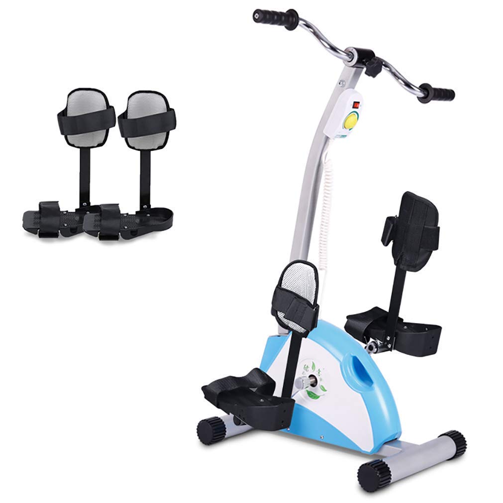 nożny rower rowerowy, ramię nóg trening cardio regulowany opór rehabilitacja stacjonarny mini rower treningowy do domu, pracy, biura itp