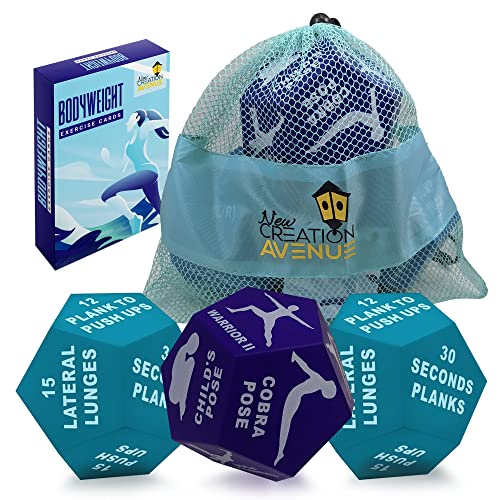 NCA Exercise Dice – 2 Fitness Dice+...