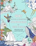 GRIEF Coloring Book with Journal & Quotes
