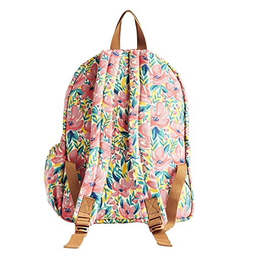 Image of TEAL BY CHUMBAK Laptop Backpack for Women, Stylish Canvas Bag for College, Office, School and Travel, Fits 15-Inch Laptop, Lightweight and Durable with Organizer