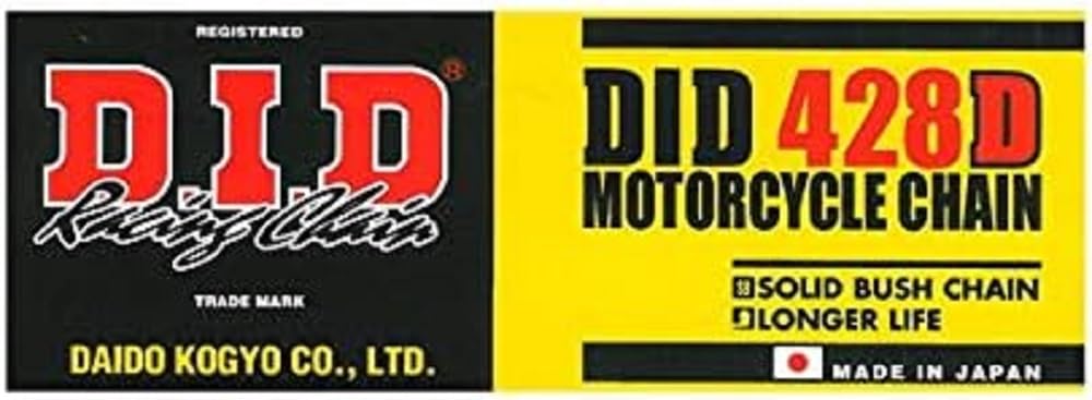 D.I.D Antriebskette 428D 144 Glieder Clipschloss