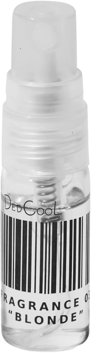 DedCool Eau de Parfum (Fragrance 03 Blonde- Sample 0.1 fl oz | 3 ml) w/Black Violet, Saffron, Perfume for Men and Women, Long Lasting, Essential Oils, Non-Toxic, Vegan, Fragrance For All