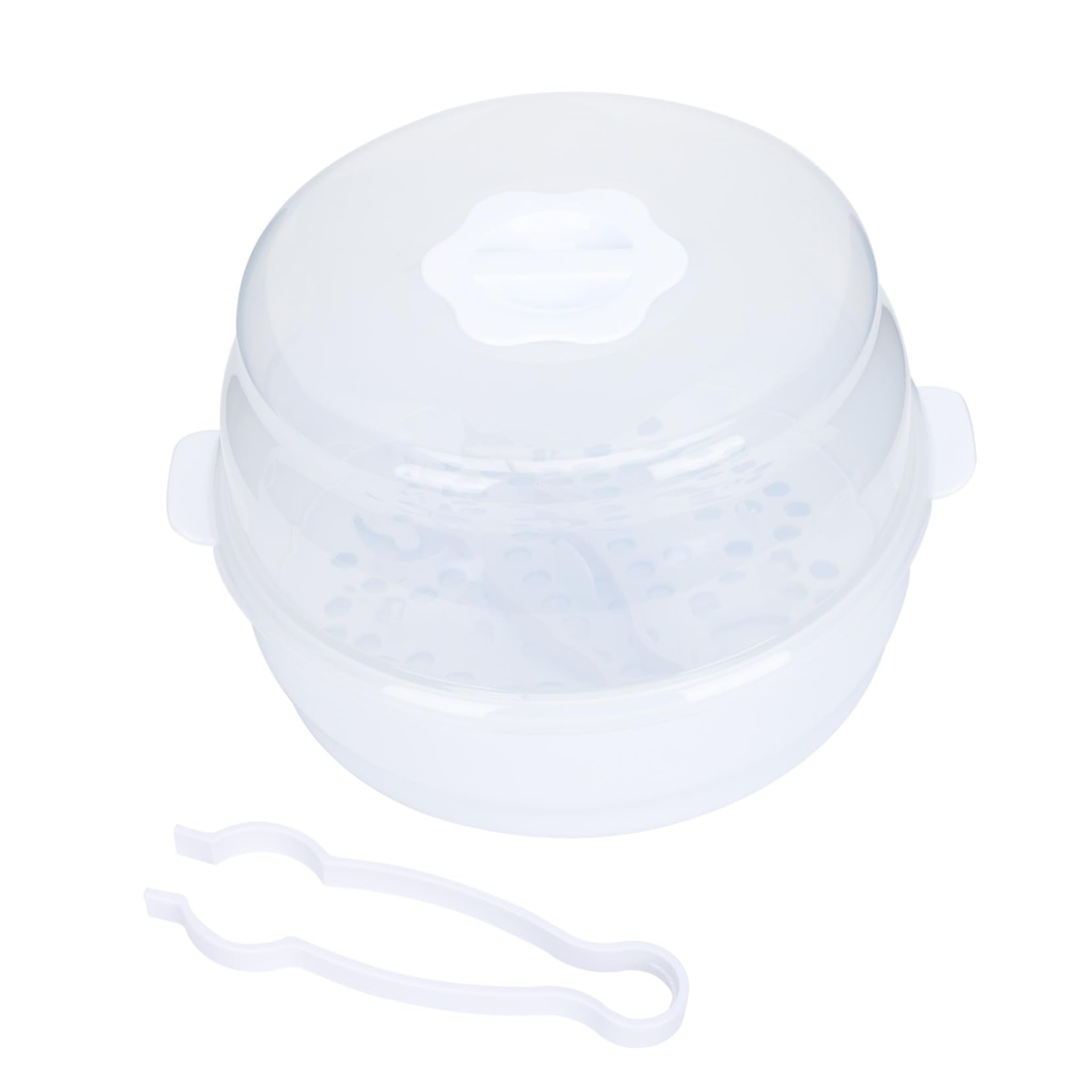 Caja Esterilizadora para Biberones Microondas Pp Blanco
