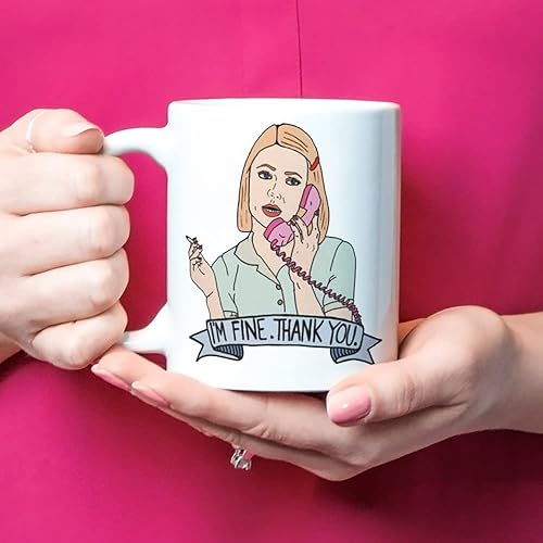 Miniatura 4 de Fonhark - Taza Margot Tenenbaum (The Royal Tebenbaums, Bill Murray, Rushmore, The Darjeeling Limited, The Life Aquatic with Steve Zissou), taza de